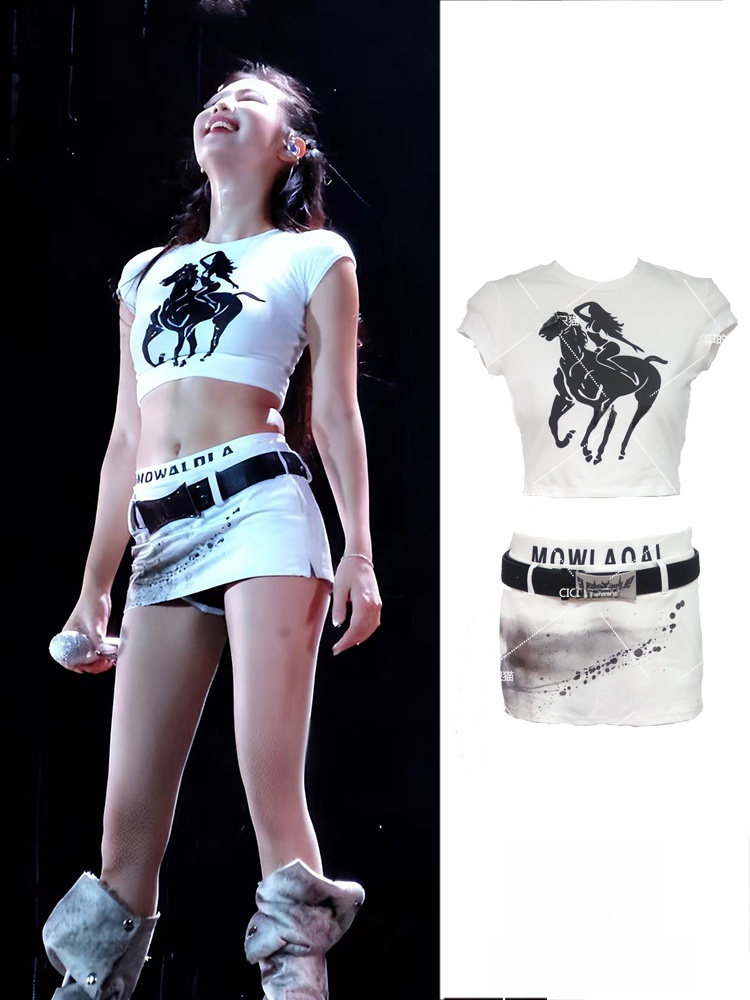 Ethnic Clothing & Online Fashion Store Khaadi Uk - Jennie Concert White Print round Neck