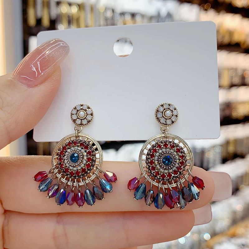 Ethnic Wear Fashion Designer - Niche Design Bohemian Tassel Vintage Earrings