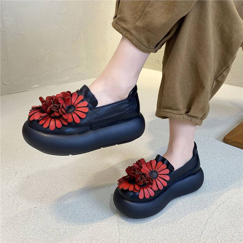 Ethnic Fashion Women - Thick Soled Sponge Cake Shoes for