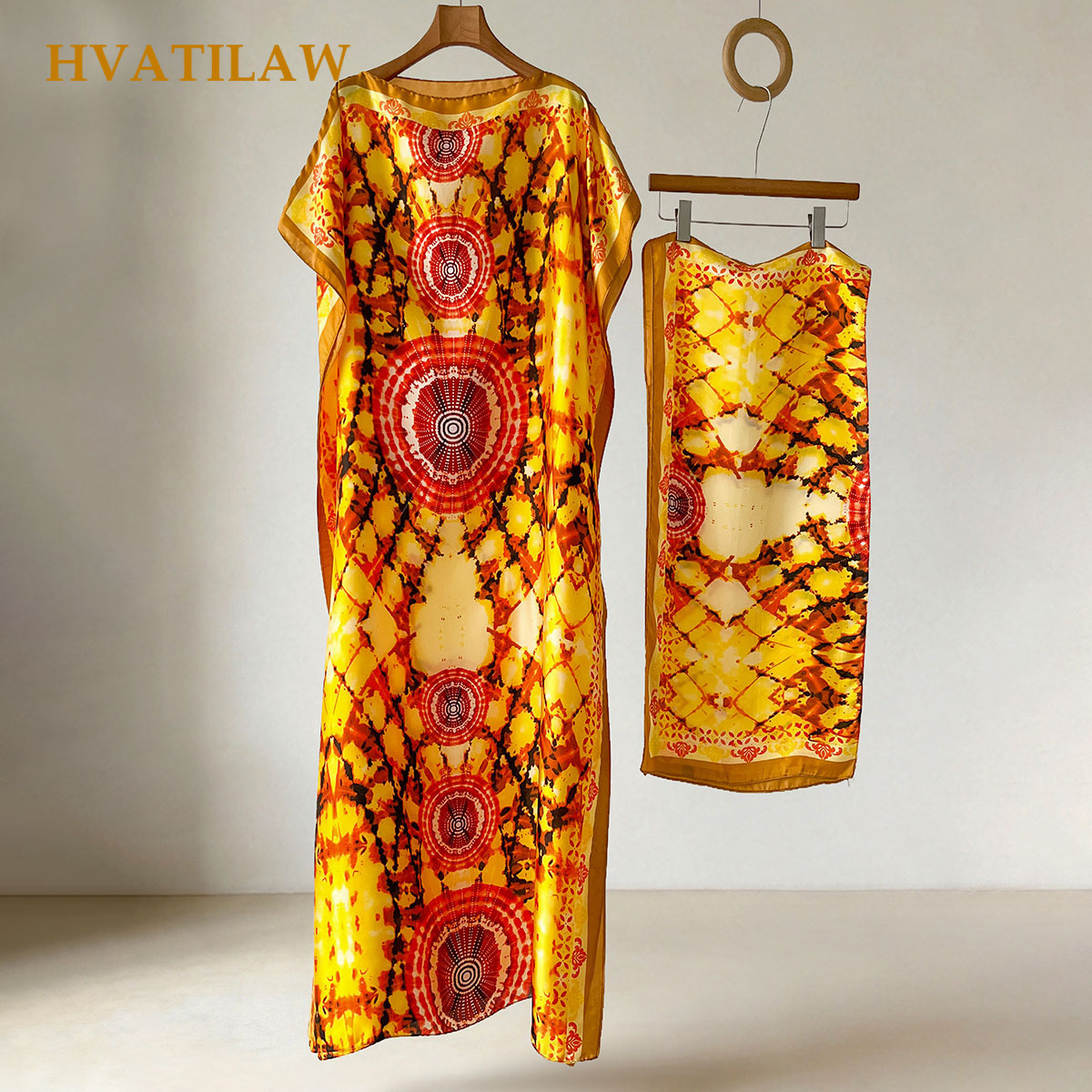 Abaya Modest Wear - New Muslim 2 Piece Abaya Set