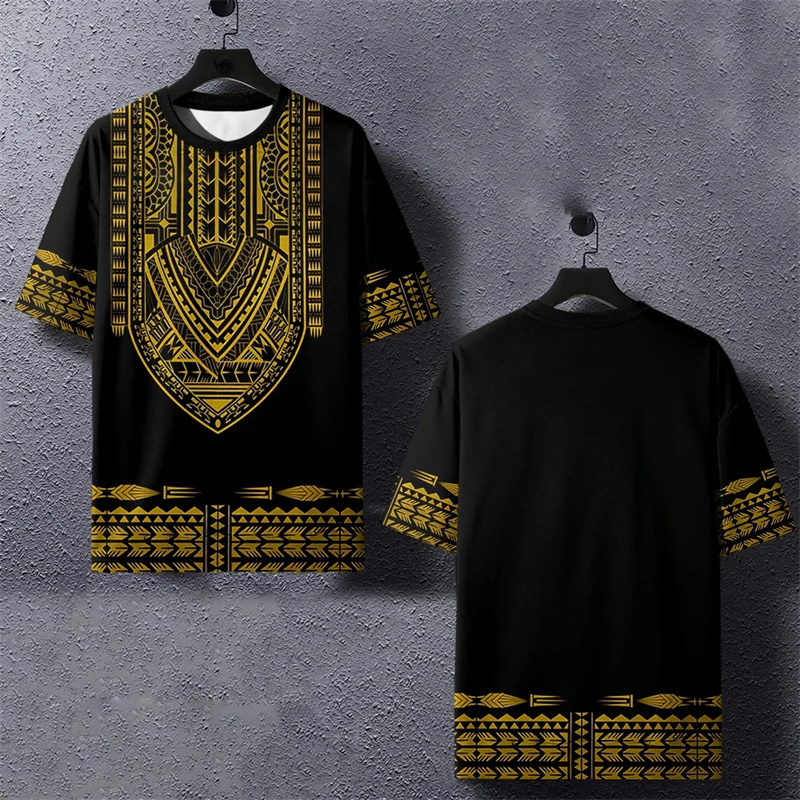 Kids Ethnic Fashion - Summer Harajuku 3D Printed Ethnic African