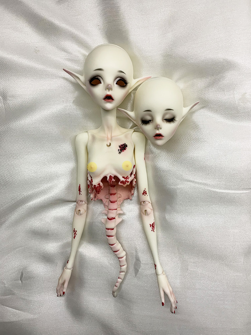 Zombies BJD SD Doll 1/6 Joint  - Ethnic Fashion Girls 评论和价格