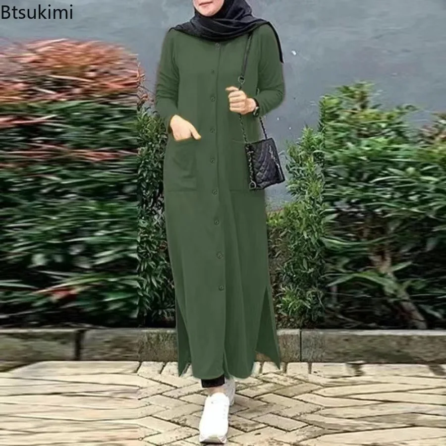 2026 Vintage Long Dress for Wo - Abaya Modest Wear 评论和价格