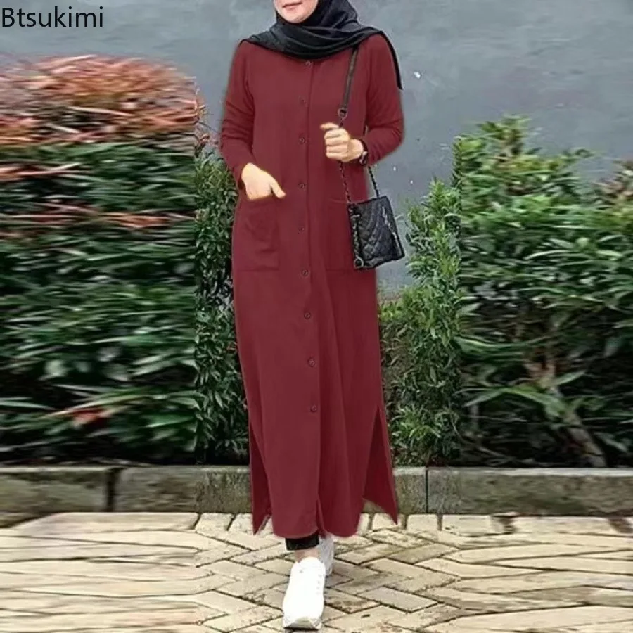 2026 Vintage Long Dress for Wo - Abaya Modest Wear 评论和价格
