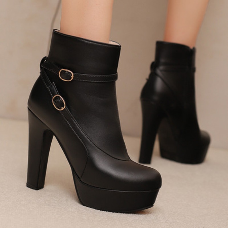 Fashion Platform Boots Women S - The Ethnic Fashion 评论和价格