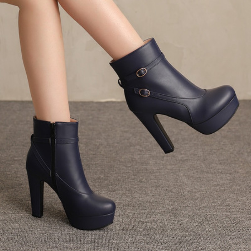 Fashion Platform Boots Women S - The Ethnic Fashion 评论和价格