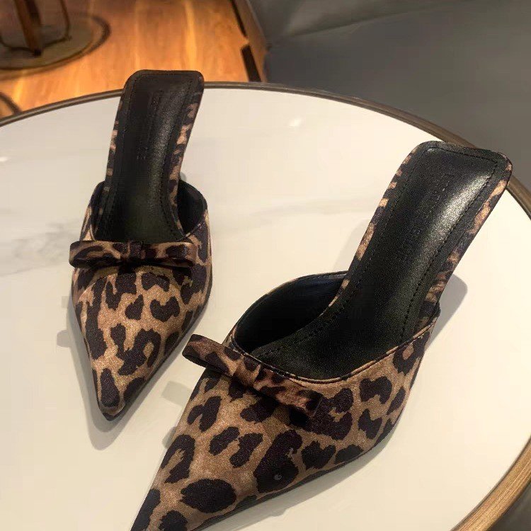 women's leopard-print pointed  - The Ethnic Fashion 评论和价格