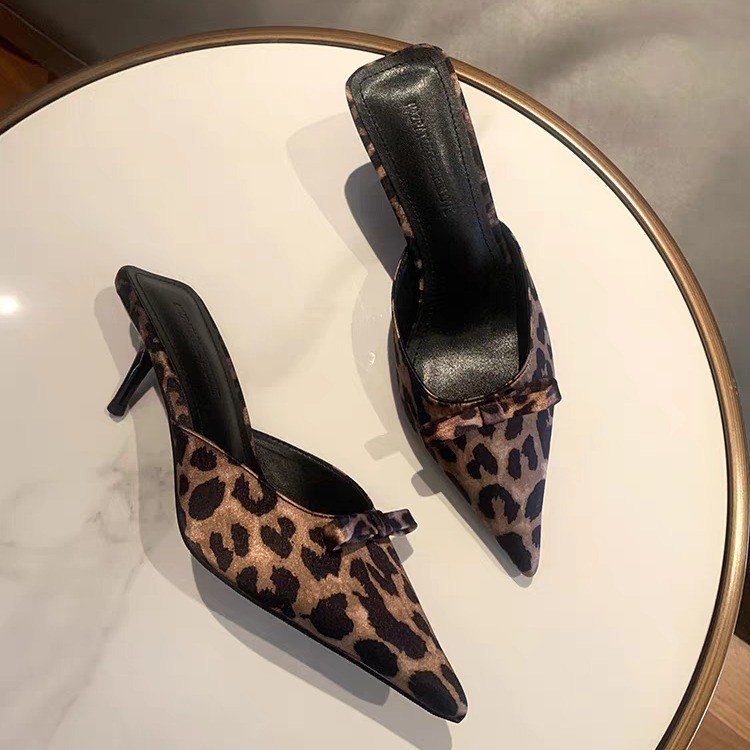 women's leopard-print pointed  - The Ethnic Fashion 评论和价格