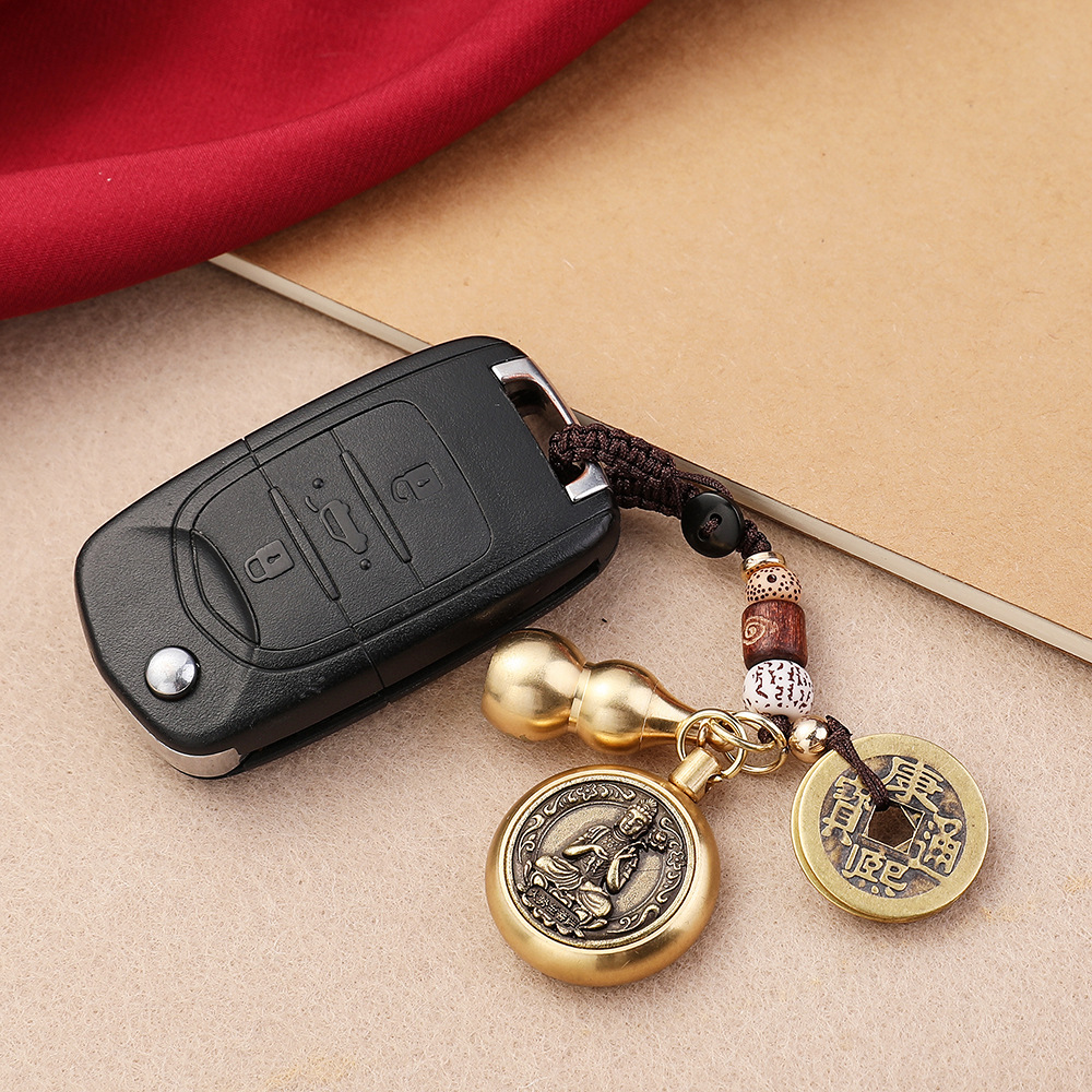 Brass Gourd Pendant Eight Zodi - Ethnic Fashion Co In 评论和价格