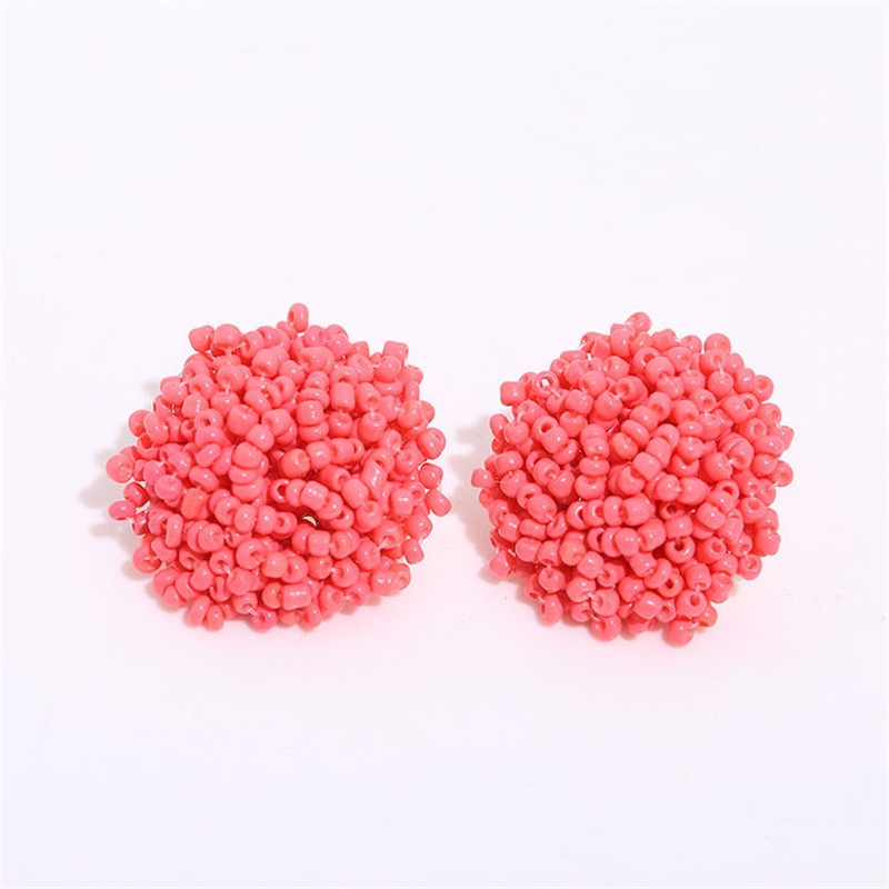 Multicolor Resin Beaded Earrin - Ethnic Fashion Wear For Women 评论和价格
