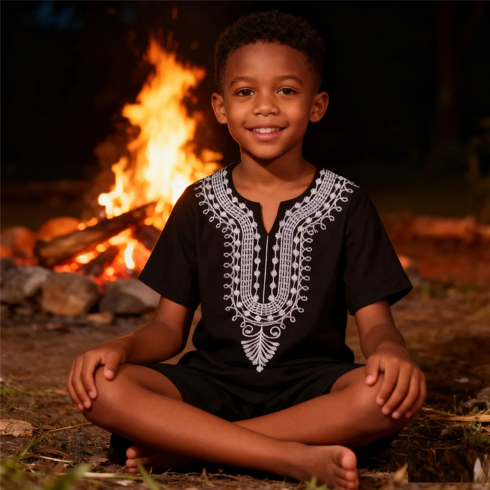 Vintage Ethnic T Shirts for 3- - Kids Ethnic Fashion 评论和价格