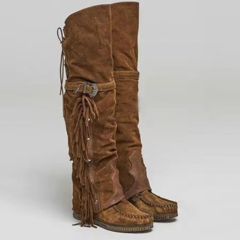 Fashion Bohemia Knee-length Wo - The Ethnic Fashion 评论和价格