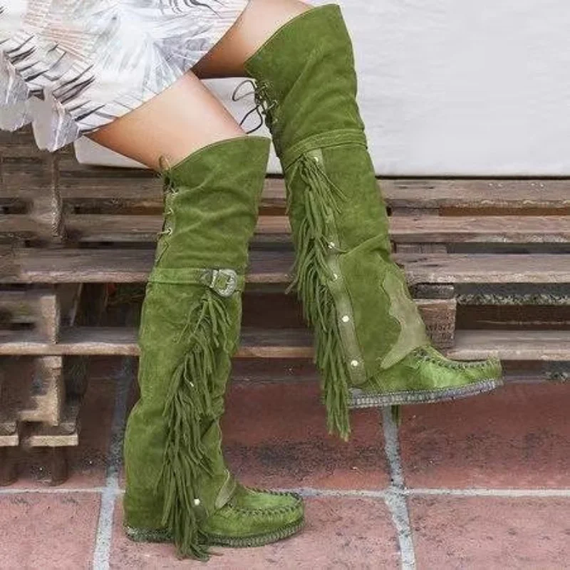 Fashion Bohemia Knee-length Wo - The Ethnic Fashion 评论和价格
