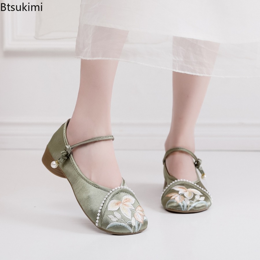 Fashion Embroidered Chinese St - The Ethnic Fashion 评论和价格