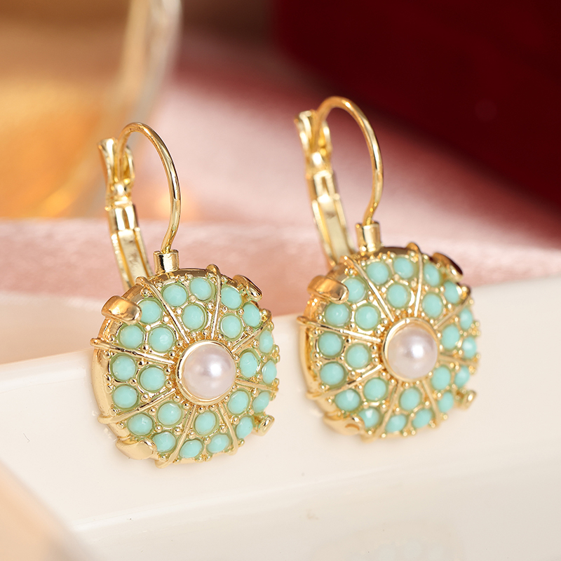 Vintage Inlaid Imitation Pearl - Ethnic Fashion Wear For Women 评论和价格
