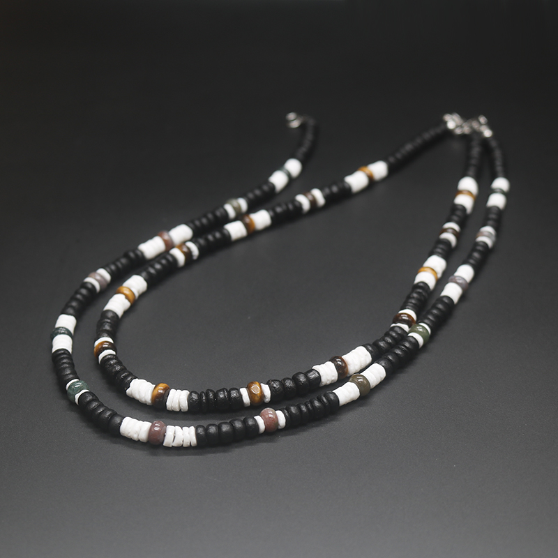2023 Tribal Coconut Beads Neck - Ethnic Fashion Co In 评论和价格