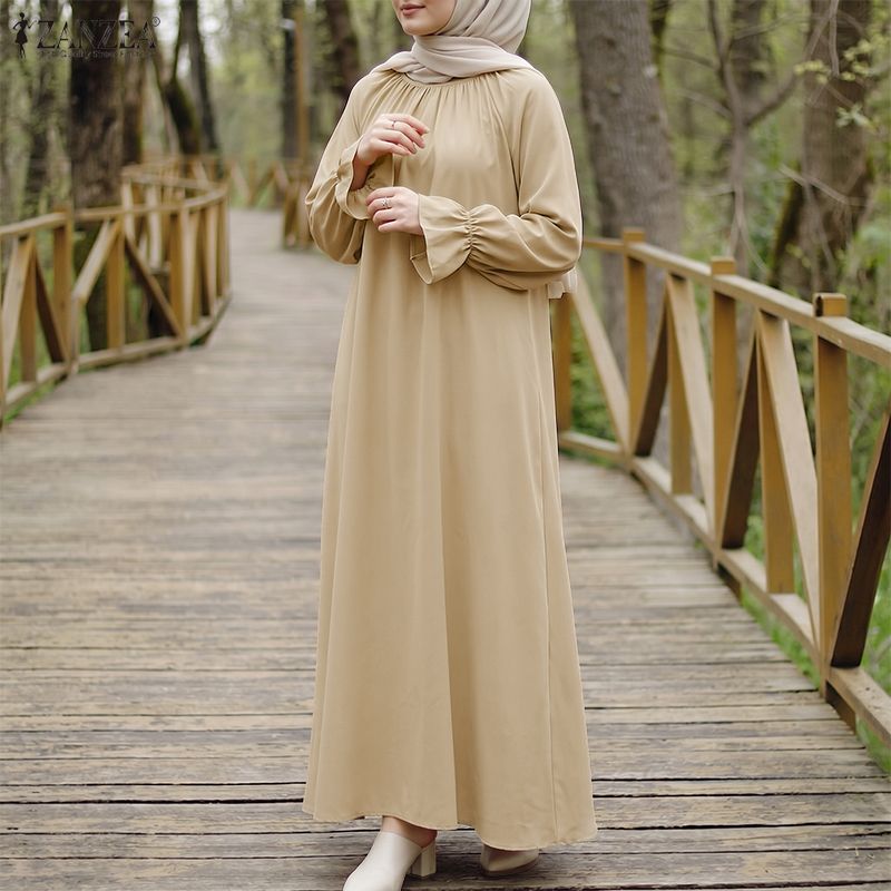 ZANZEA Plus Size 5XL Muslim Mo - Abaya Modest Wear 评论和价格