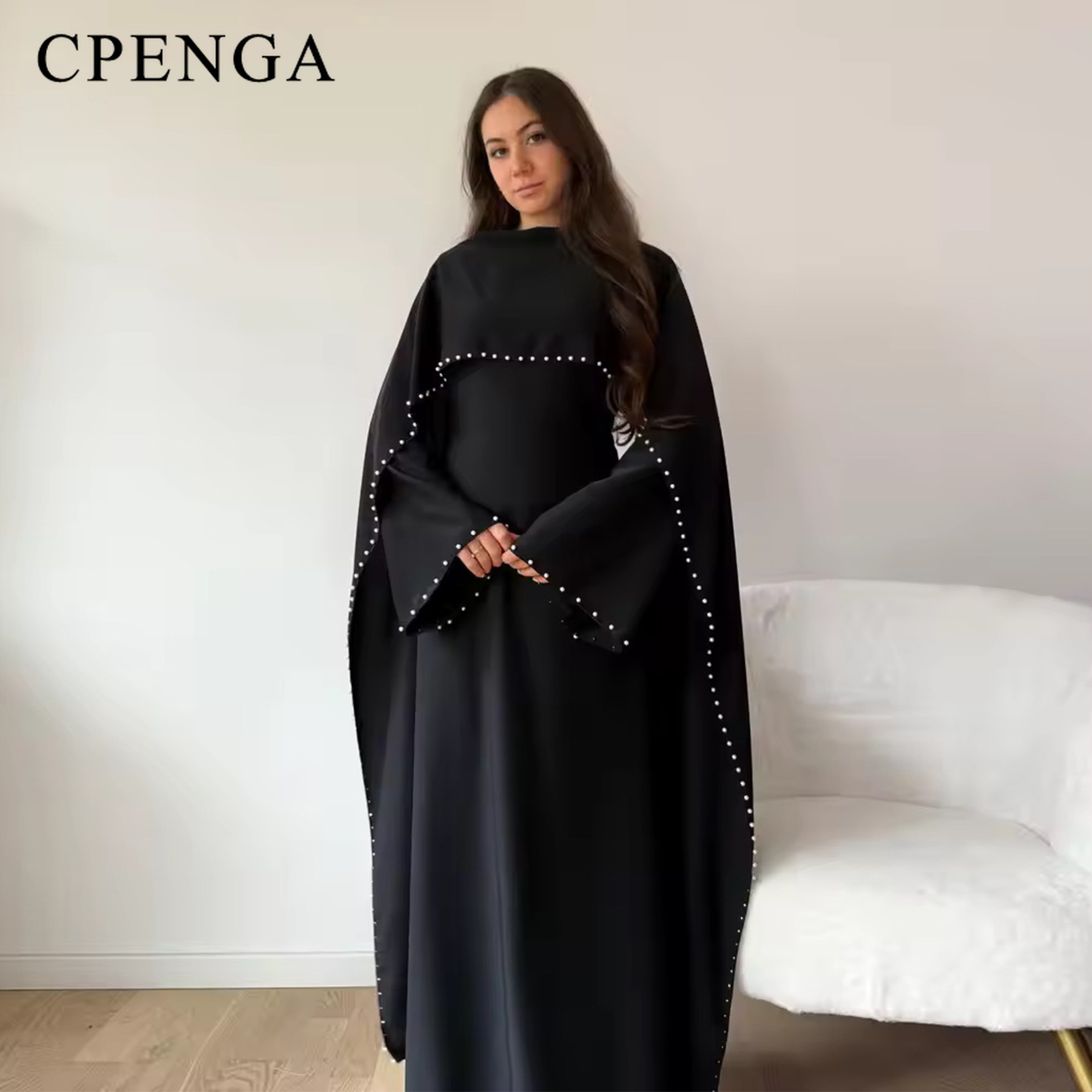 Luxury Dubai Modest Abaya Dres - Abaya Modest Wear 评论和价格