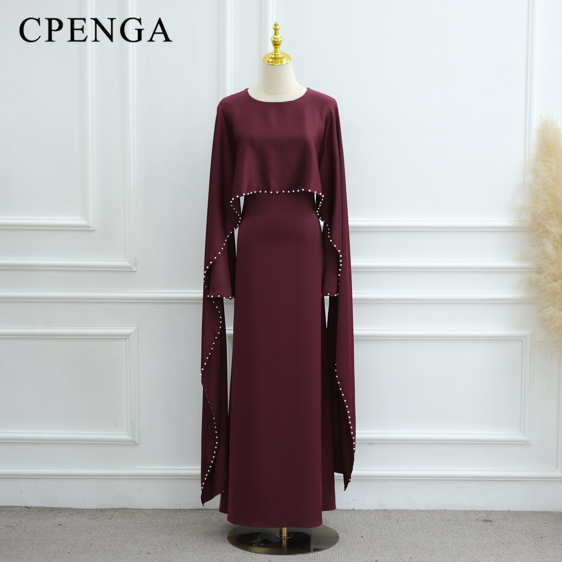 Luxury Dubai Modest Abaya Dres - Abaya Modest Wear 评论和价格