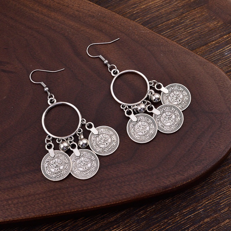 Vintage Ethnic Style Coin Circ - Ethnic Fashion Co In 评论和价格