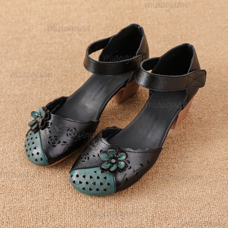 Hollow Out Cover Toe Gladiator - The Ethnic Fashion 评论和价格