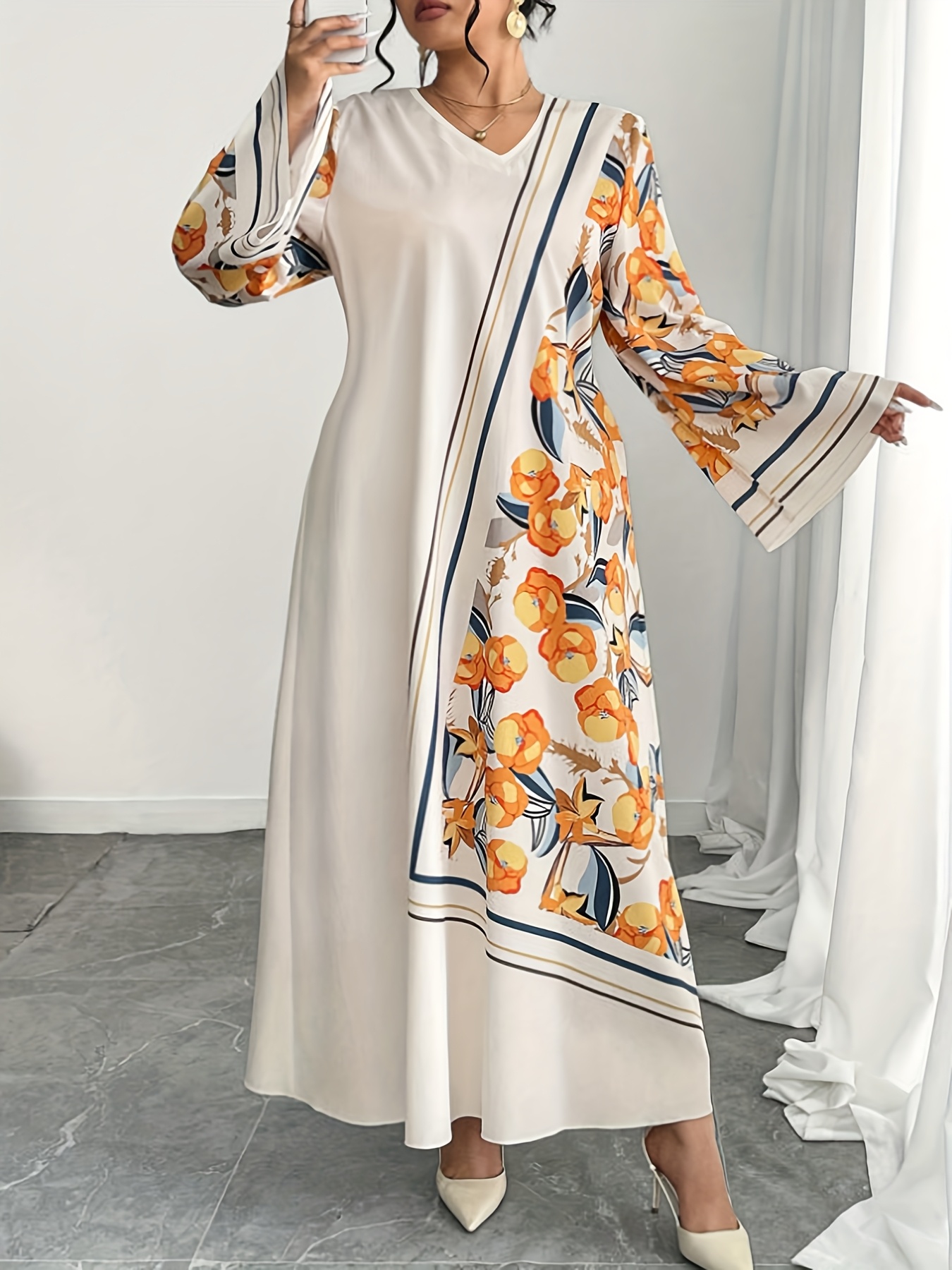 Plus Size Fashionable Women's  - Ethnic Style Dresses 评论和价格