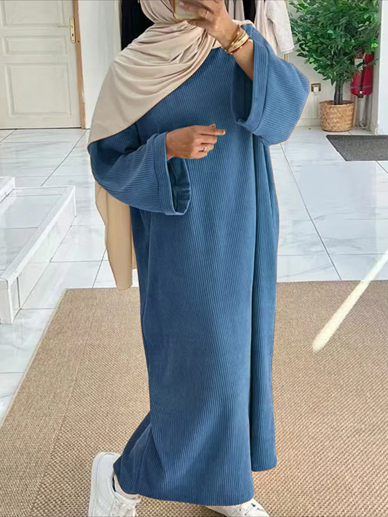 Eid Muslim Women Modest Dresse - Abaya Modest Wear 评论和价格