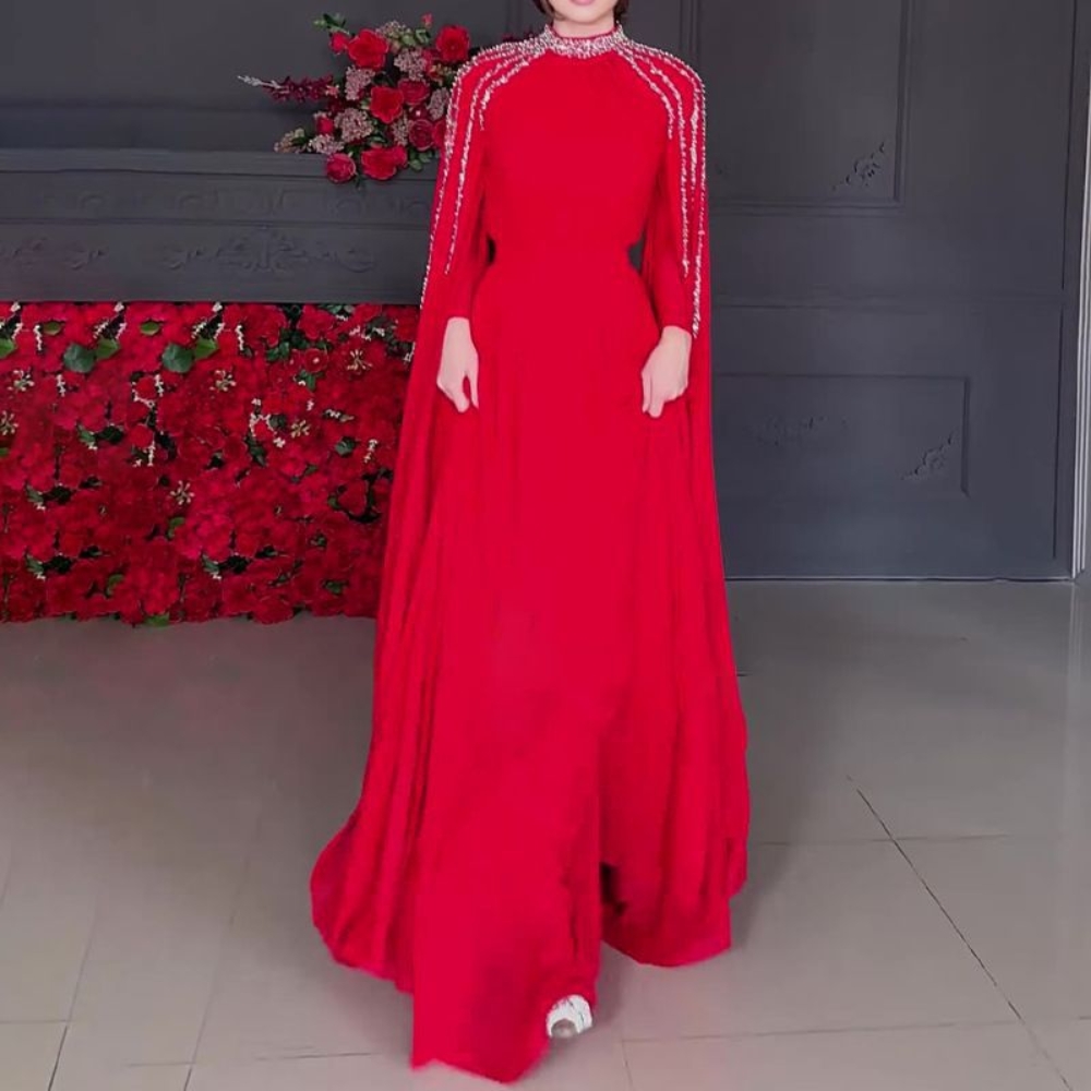 Modest Arabic Dubai Long Sleev - Abaya Modest Wear 评论和价格