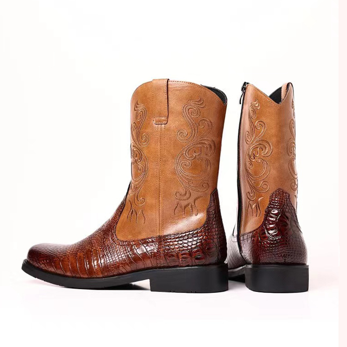Fashionable Embossed Casual Me - The Ethnic Fashion 评论和价格