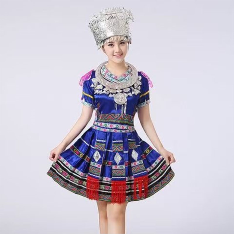 Hmong Dance dress Tradition Ch - Ethnic Style Dresses 评论和价格