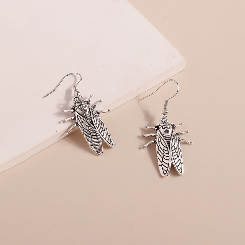 New Design Cicada Drop Earring - Ethnic Fashion Girls 评论和价格