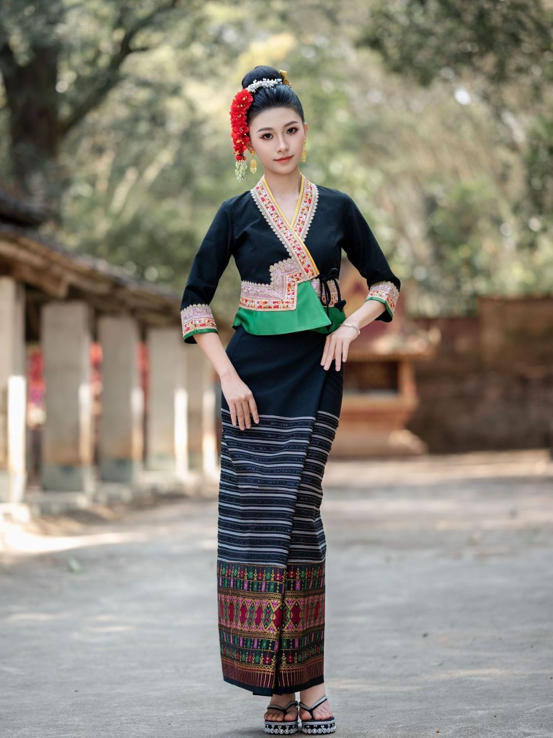 2pcs Thailand Myanmar women Da - Ethnic Clothing & Online Fashion Store Khaadi Uk 评论和价格