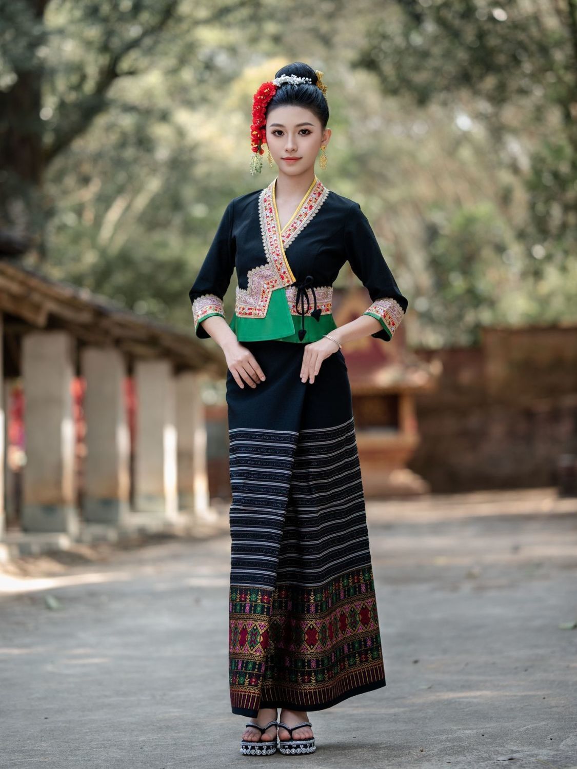 2pcs Thailand Myanmar women Da - Ethnic Clothing & Online Fashion Store Khaadi Uk 评论和价格