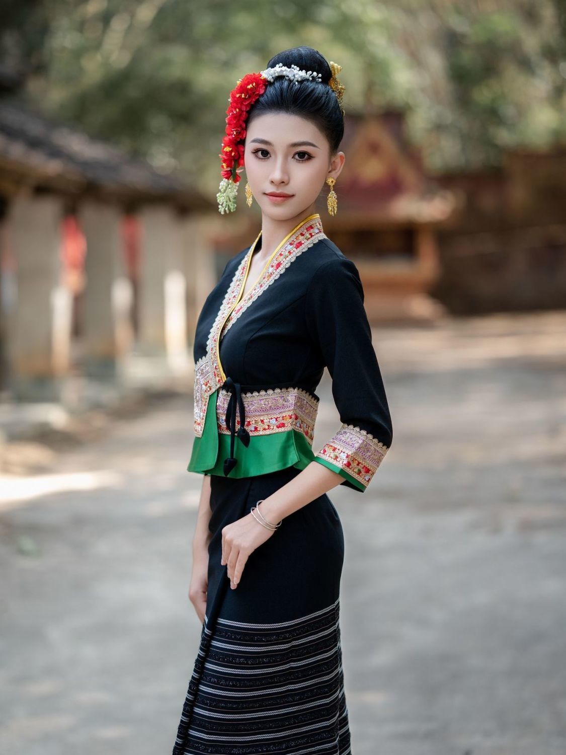 2pcs Thailand Myanmar women Da - Ethnic Clothing & Online Fashion Store Khaadi Uk 评论和价格