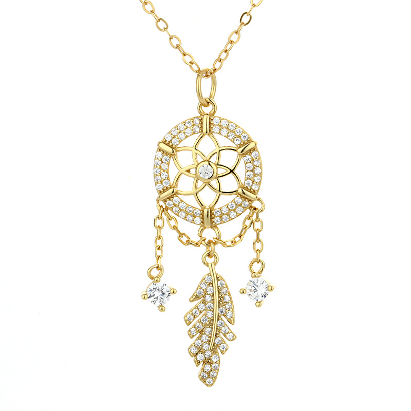S925 Sterling Silver Dreamcatc - Ethnic Fashion Wear For Women 评论和价格