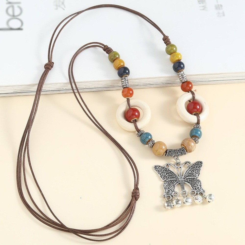 Ethnic Style Butterfly Pendant - Ethnic Wear Fashion Designer 评论和价格